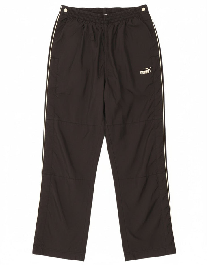 PUMA Mens Tracksuit Trousers Large Black