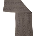 Barbour Damen-Strick-Rechteckschal, Einheitsgröße, Grau