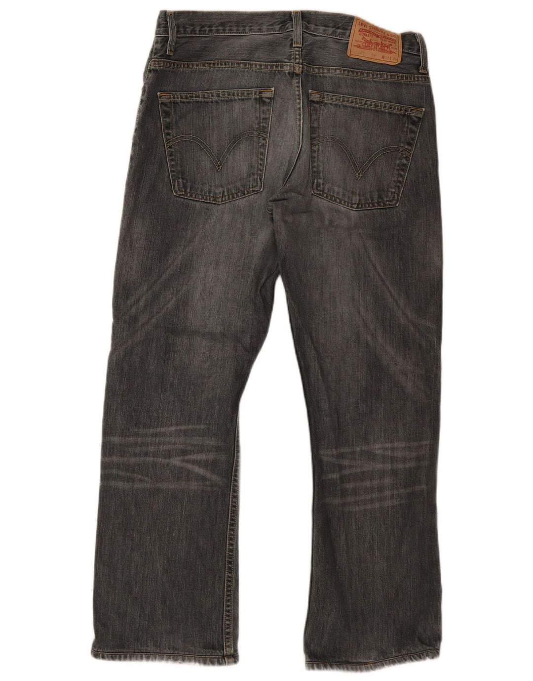 Levi's Mens 507 Bootcut Jeans W33 L28 Grey
