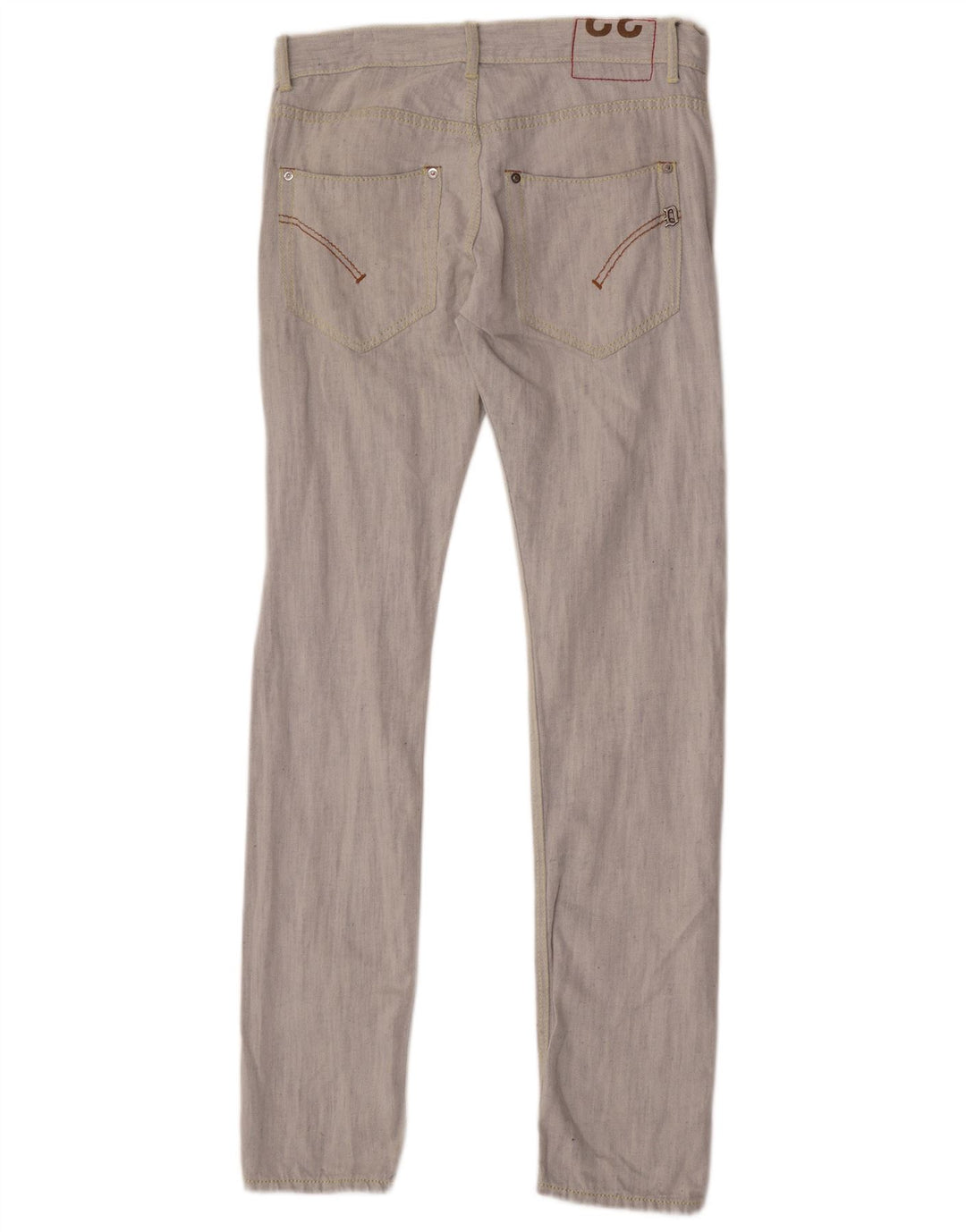 Dondup Womens Sam Slim Fit Slim Jeans W32 L34 Grey Cotton