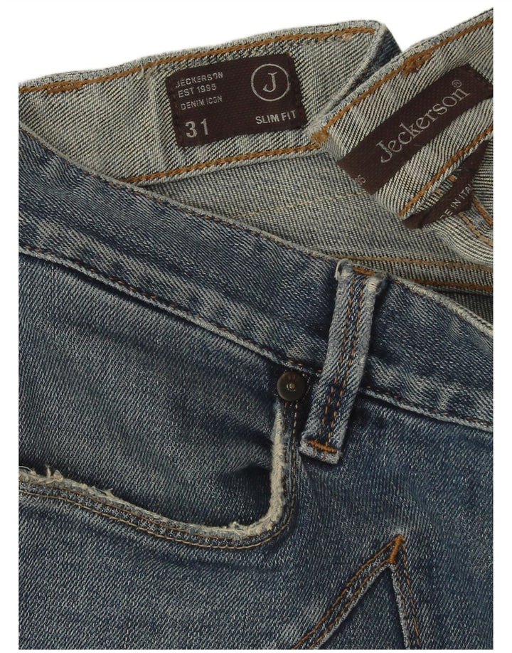 Jeckerson Herre Slim Jeans W31 L31 Blå Bomuld