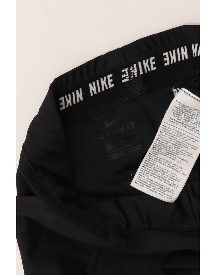 Nike Damen Dri Fit Leggings, klein, schwarz gestreift, Polyester