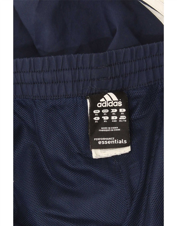 Adidas Mens Climalite Tracksuit Trousers XL Navy Blue Polyester