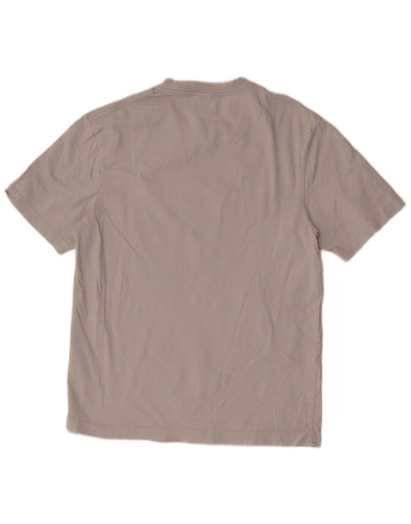 Zara Mens T-Shirt Top Medium Grey Cotton