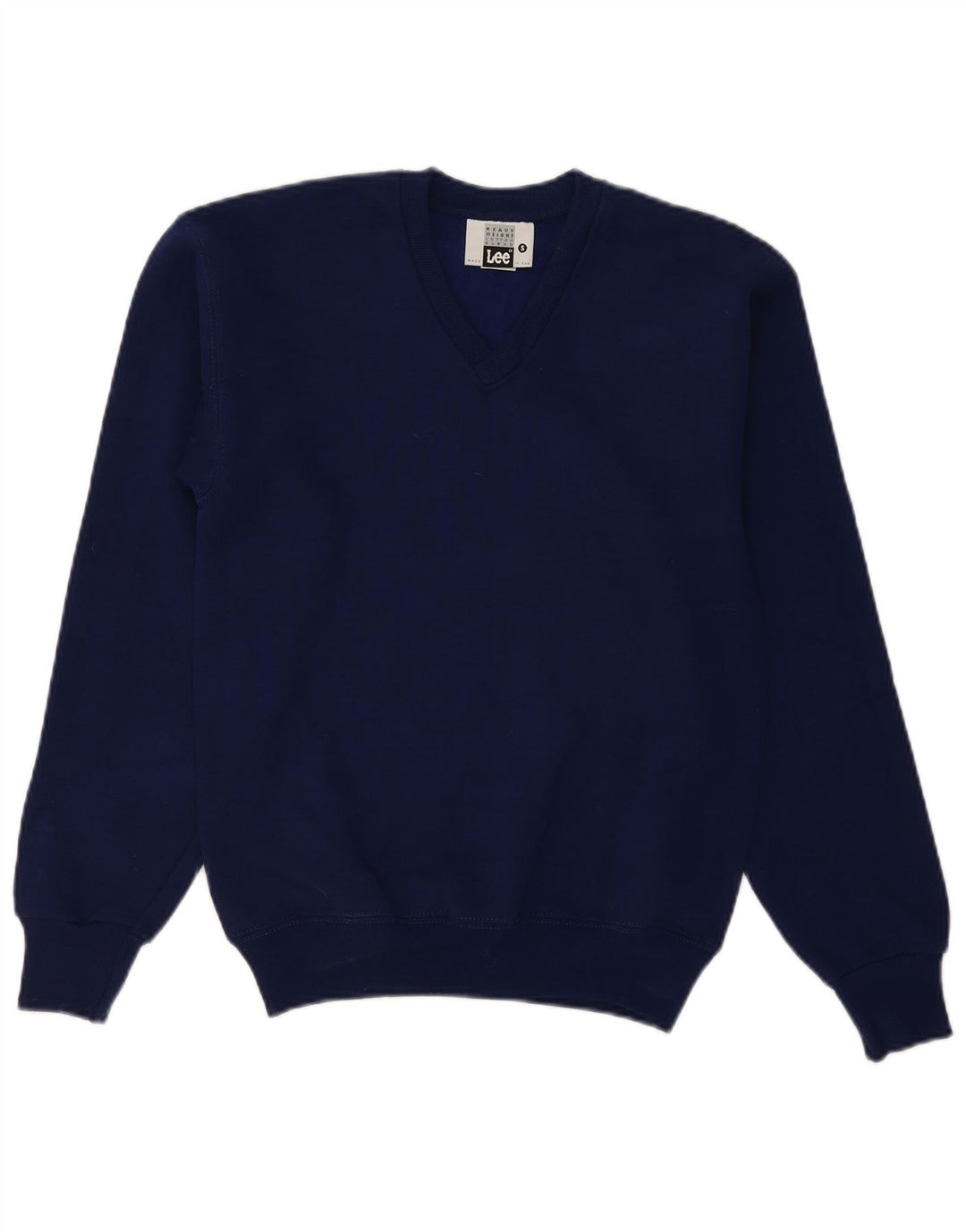 Lee Sweatshirt til mænd, lille marineblå bomuld