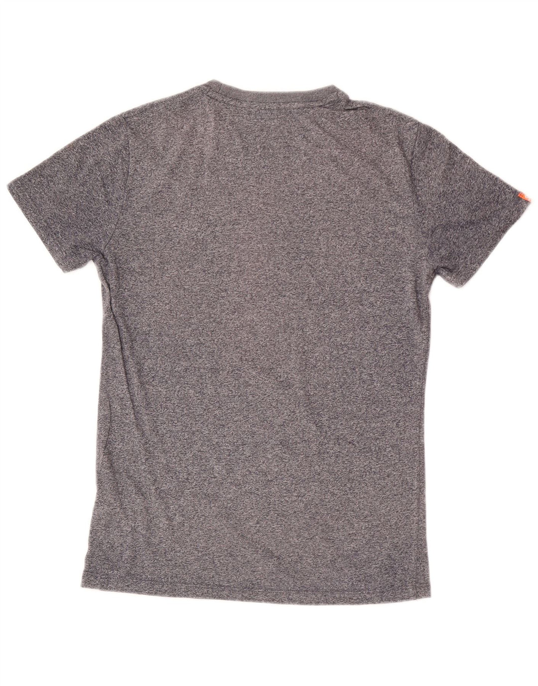 T-shirt męski Superdry, mały, szary, bawełniany w plamki