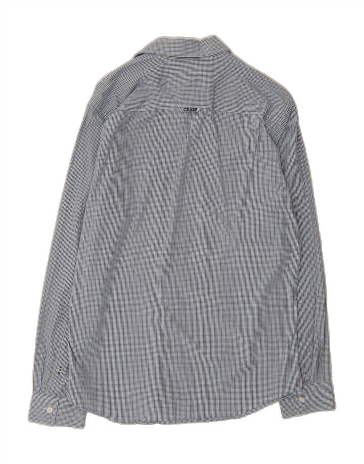 CREW CLOTHING Mens Slim Fit Shirt Medium Multicoloured Check Cotton Vintage Crew Clothing and Second-Hand Crew Clothing from Messina Hembry 