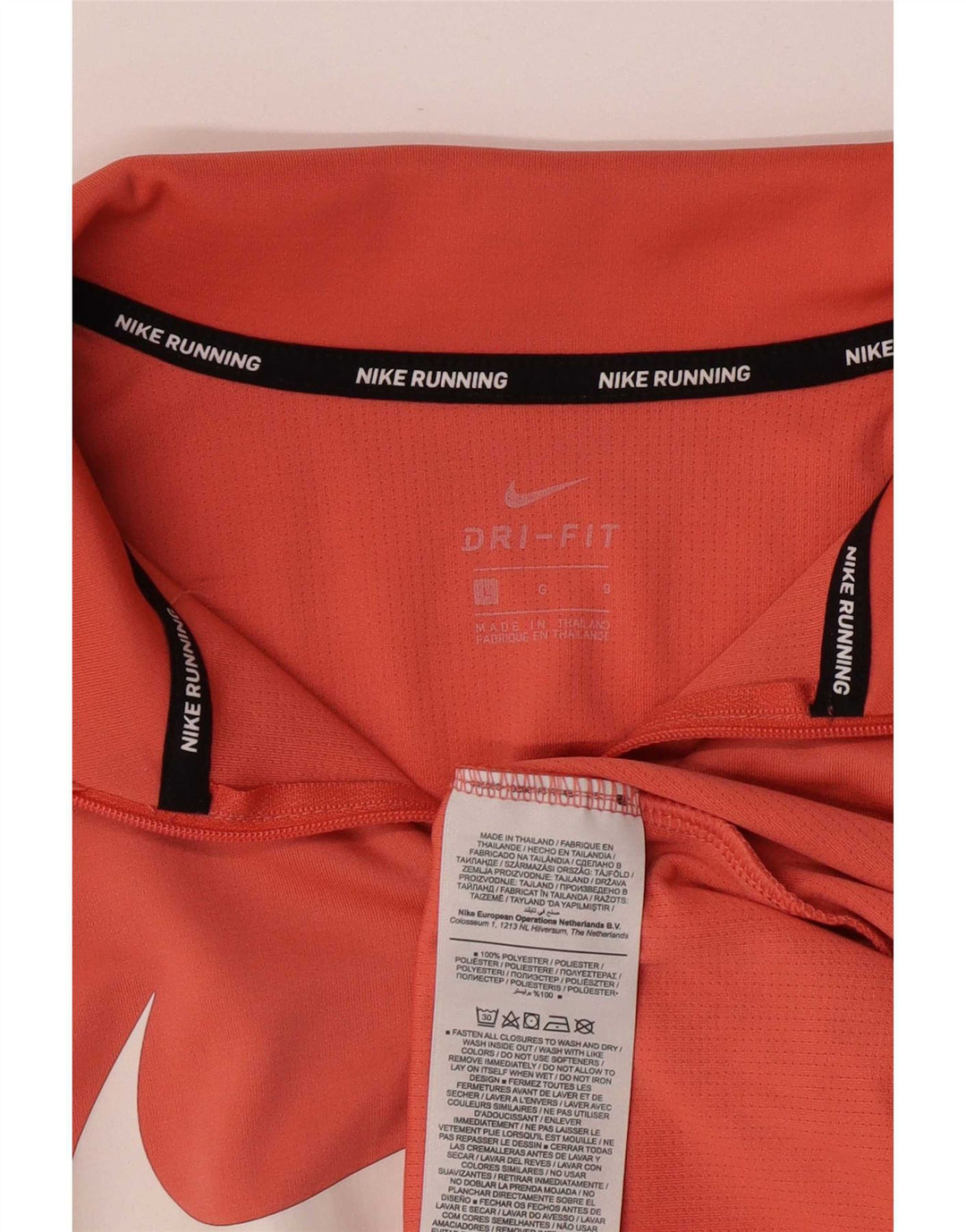 Nike Damen Dri Fit Graphic Pullover Trainingsanzug Top UK 16 Large Pink
