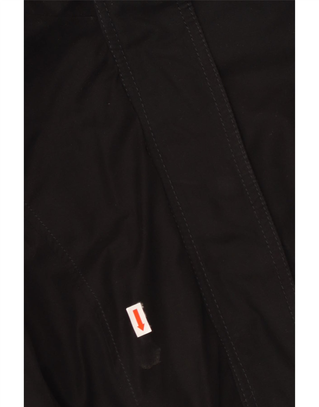 HOLLISTER Womens Hooded Parka Jacket UK 14 Medium Black Polyester