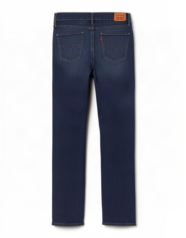 Levi's Womens 314 Shaping Straight Jeans W31 L32 Μπλε βαμβακερό