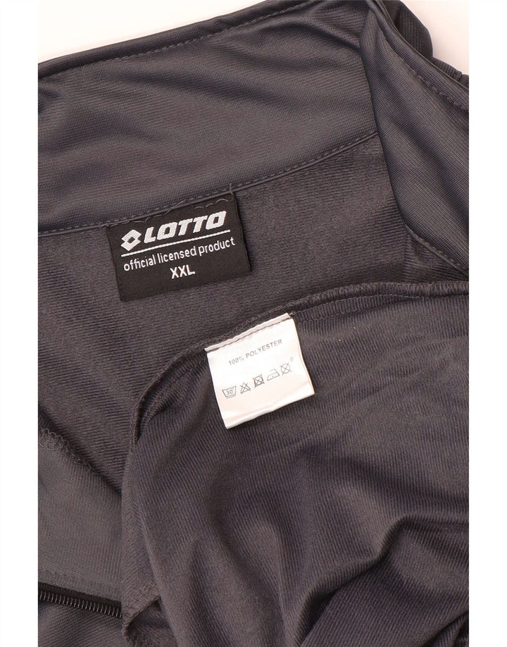 Lotto Veste de survêtement pour homme 2XL Gris Polyester