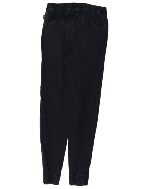 Hollister Γυναικεία Joggers Chino Παντελόνι XS W25 L27 Navy Blue Cotton