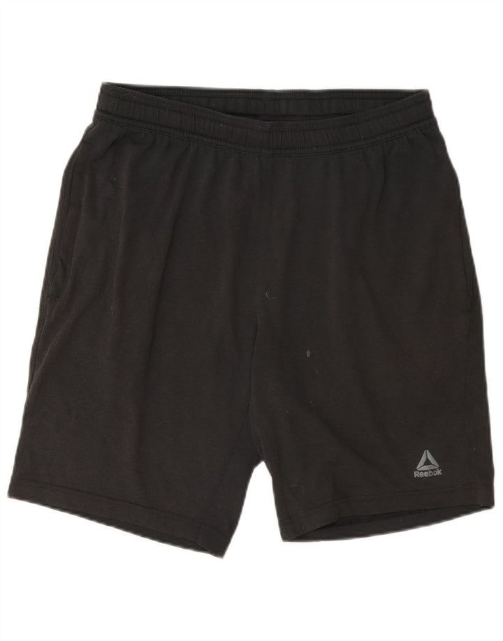 Reebok Mens Sport Shorts Small Grey Polyester