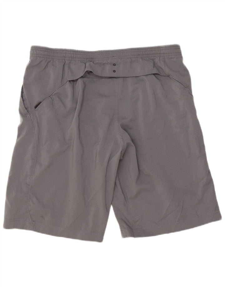 NIKE Mens Dri Fit Sport Shorts Large Grey Polyester