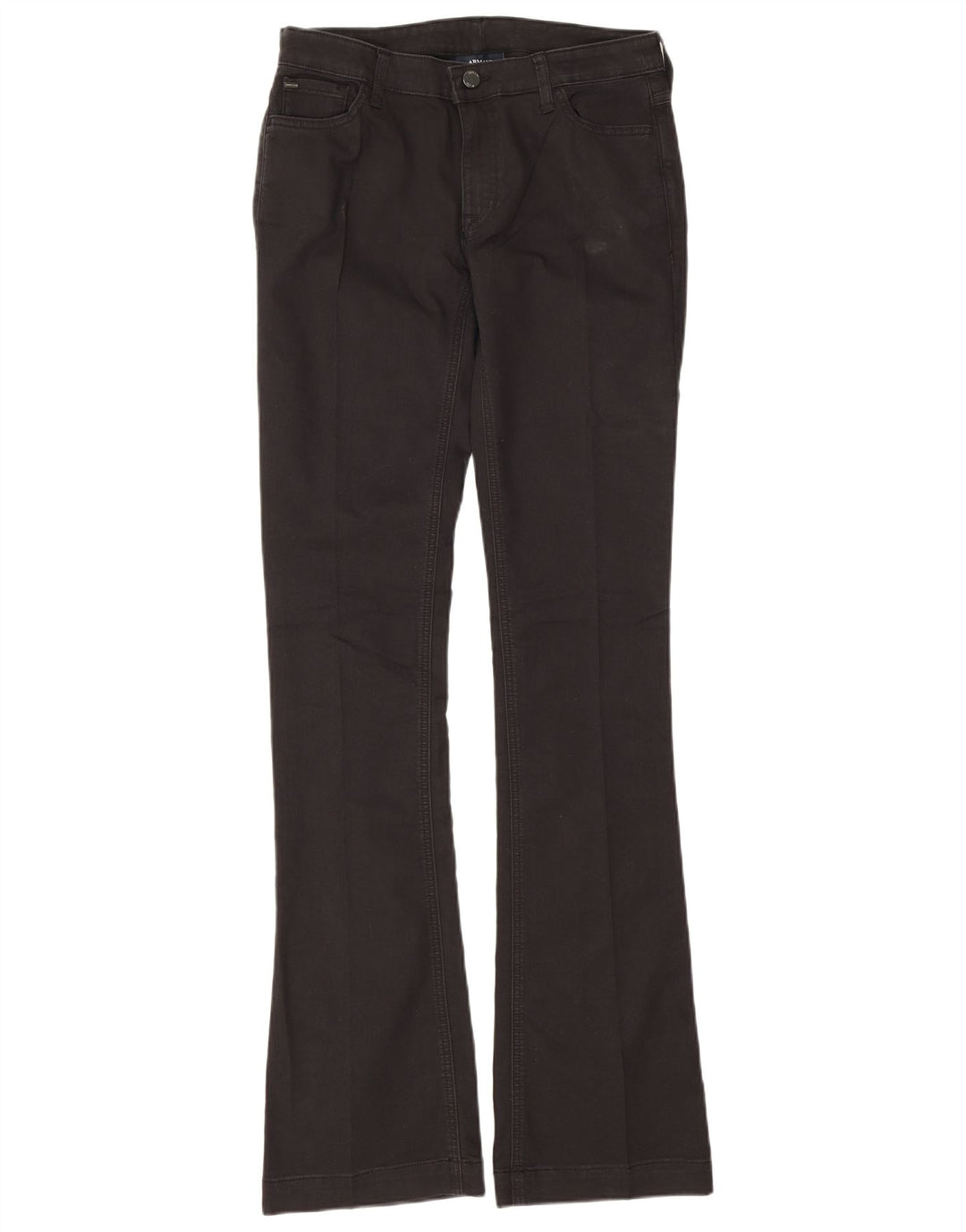 Calça jeans feminina Armani W29 L35 algodão preto