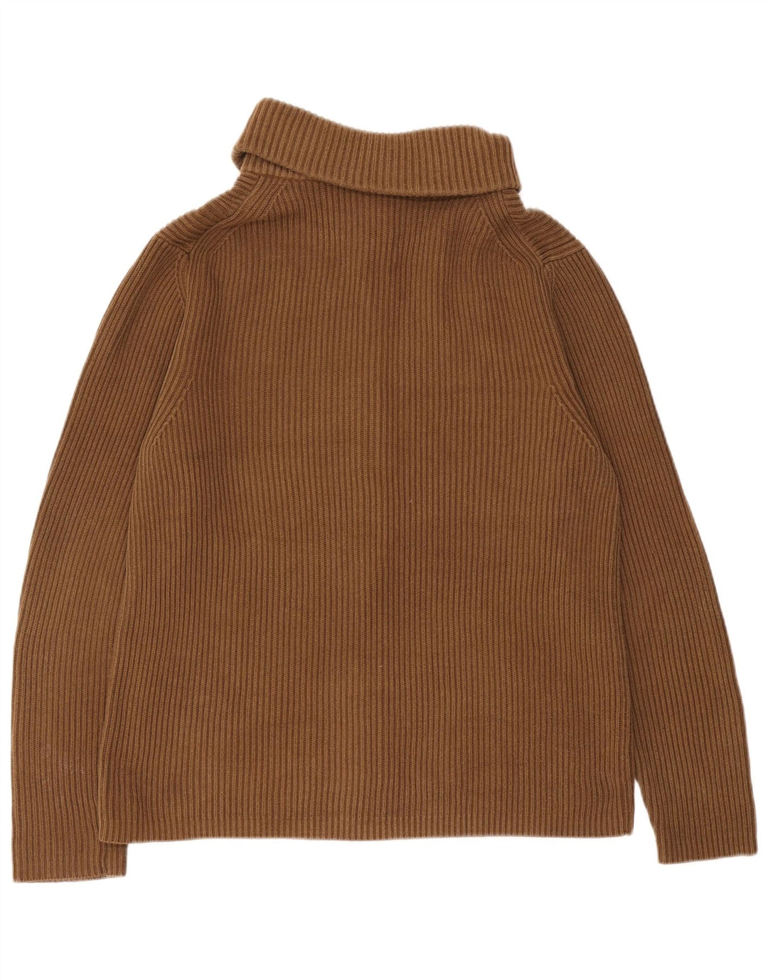 Gap Mens Cardigan Sweater Large Brown Cotton