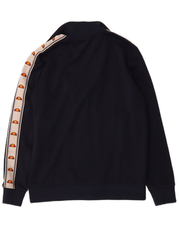 Ανδρική φόρμα γυμναστικής γραφική Ellesse Top Jacket Medium Navy Blue Colourblock