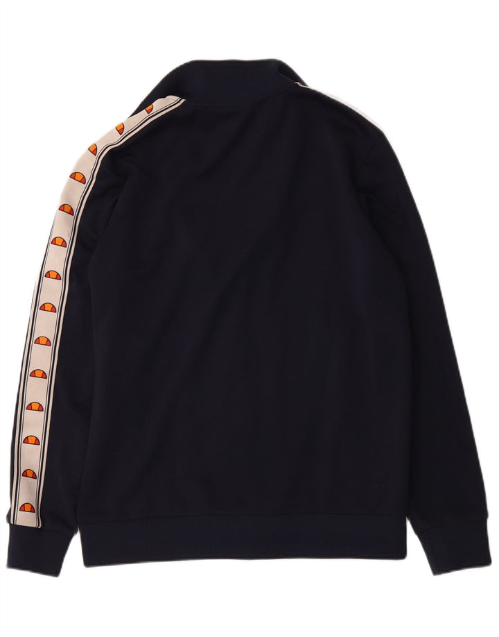 Jachetă de top pentru trening cu grafică pentru bărbați Ellesse, albastru mediu, color block
