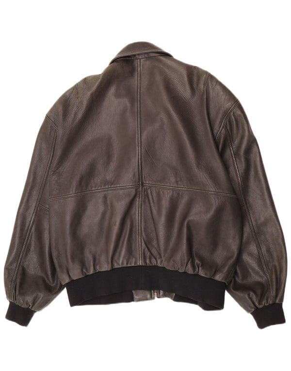 Giacca in pelle da uomo Liberty IT 54 2XL Pelle marrone