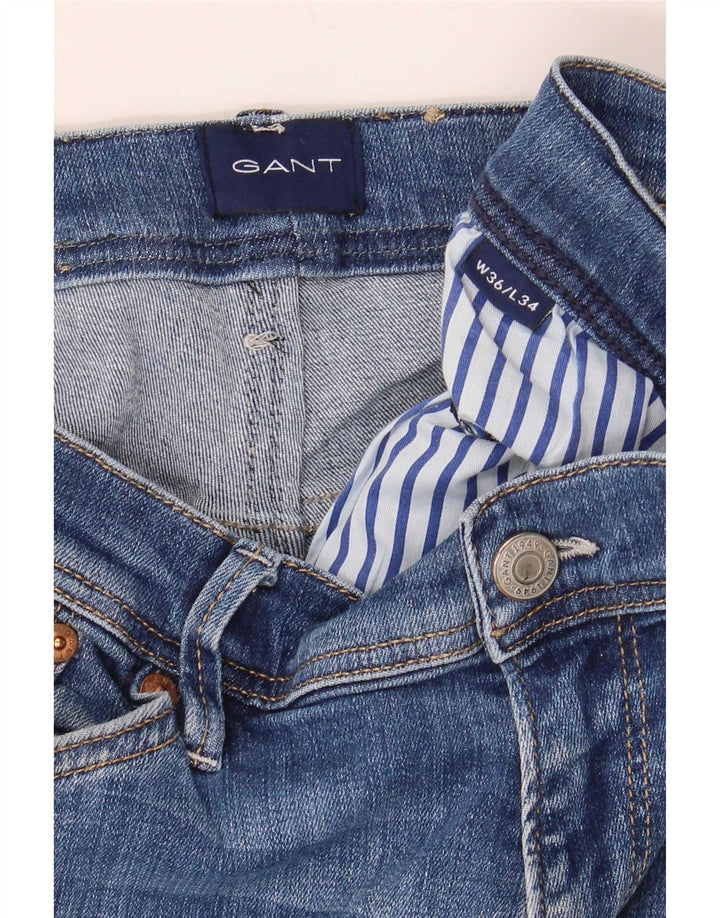 Gant Mens Slim Jeans W30 L30 kék pamut