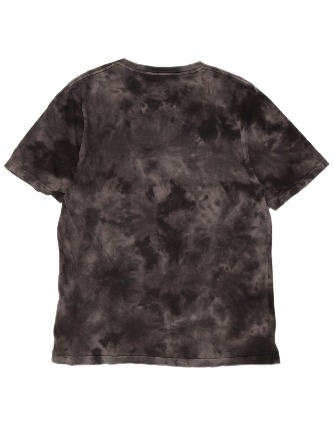 Hurley Mens Graphic T-Shirt Top Medium Black Tie Dye Cotton