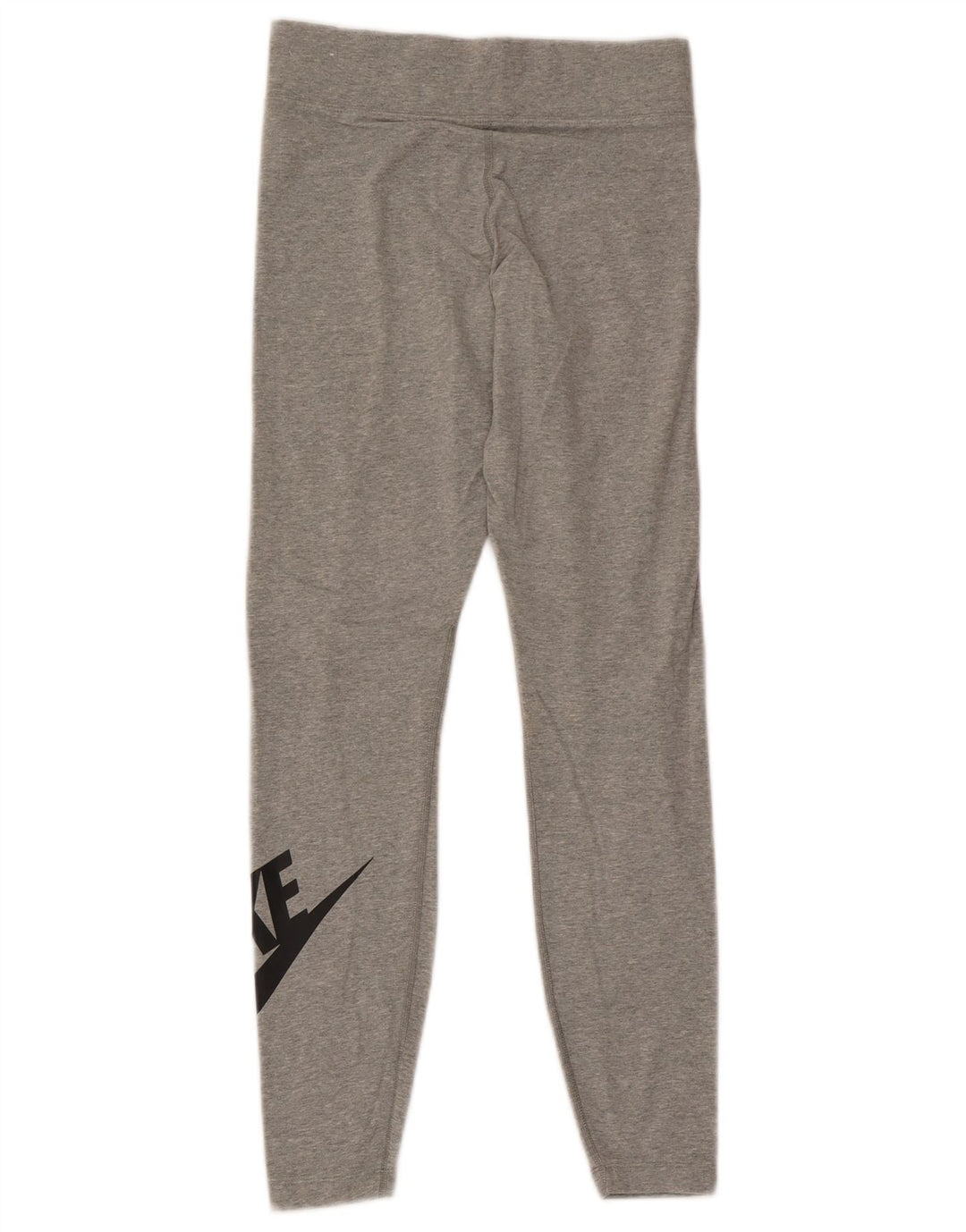 Nike Dame Grafiske Leggings UK 8 Small Grey Bomuld