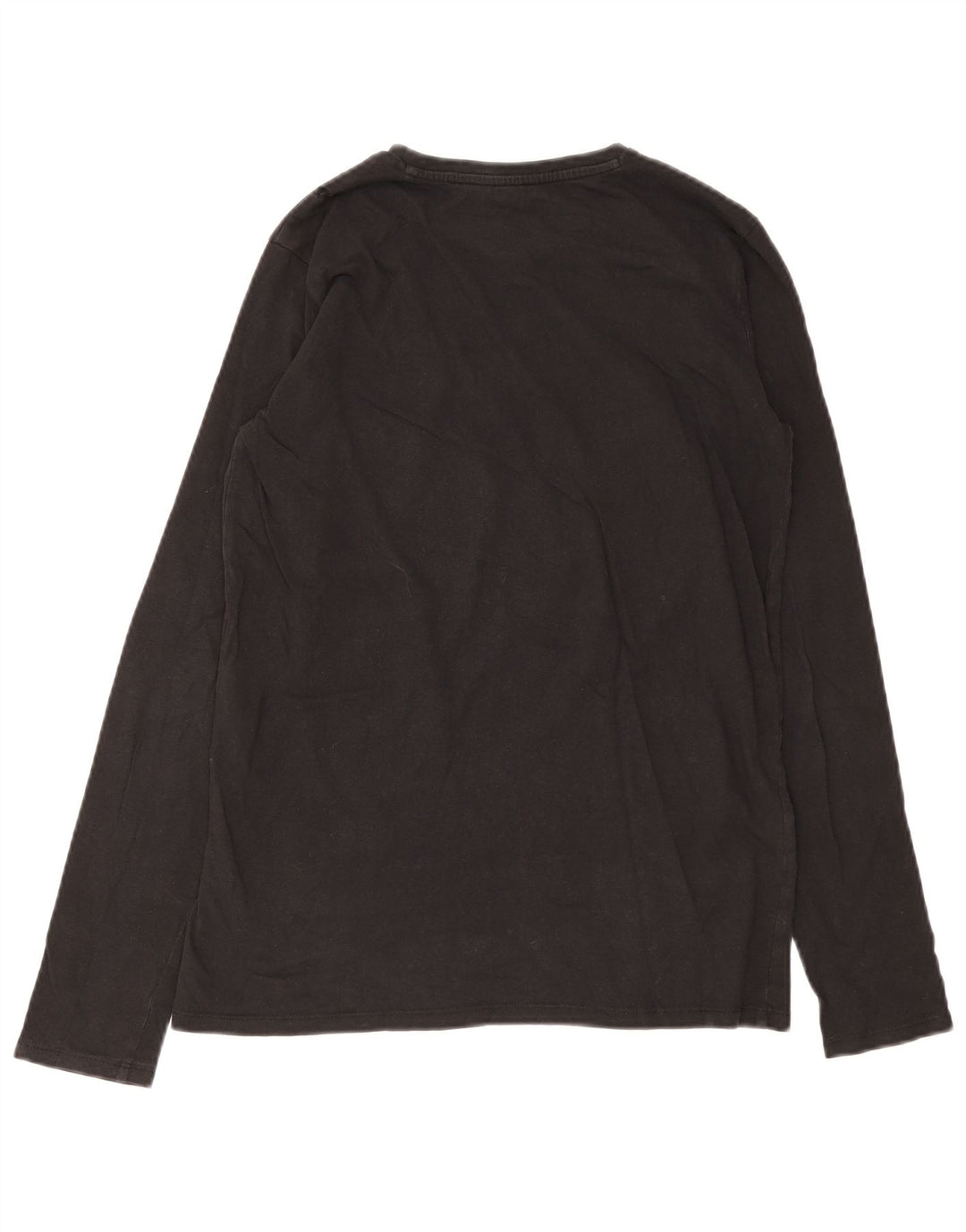Guess Boys Graphic Top Long Sleeve 15-16 Years Black