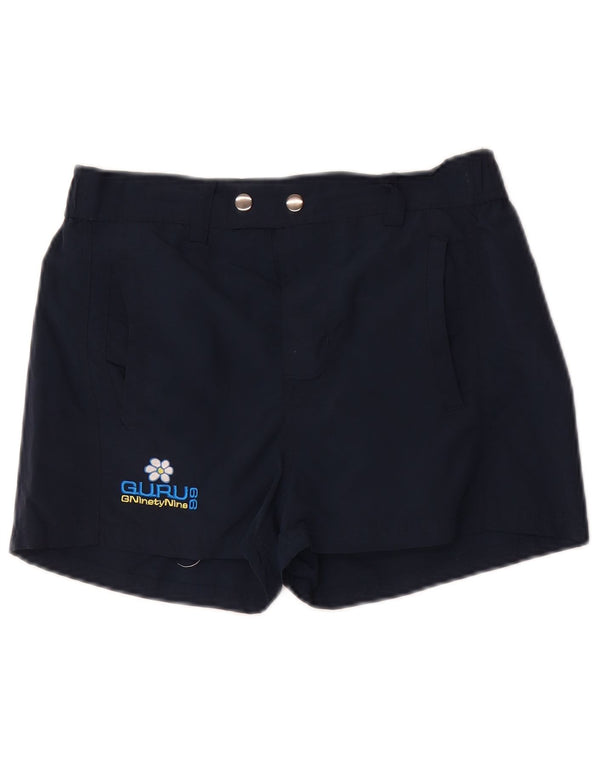 Guru Svømmeshorts til kvinder UK 10 Small Navy Blue