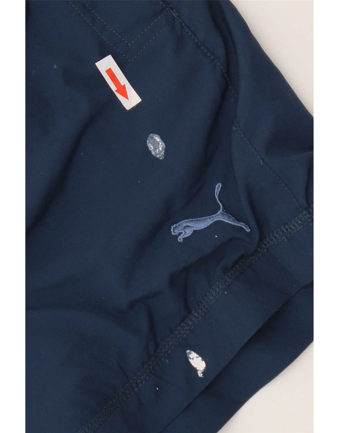 Puma Mens Sport Shorts Small Navy Blue