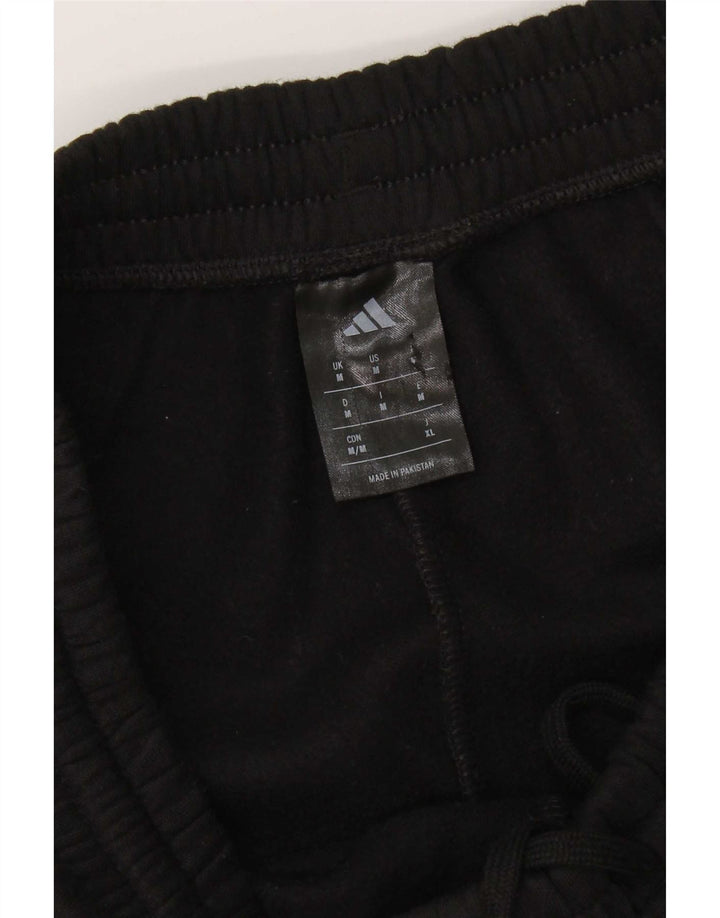 Adidas Mens Cargo Tracksuit Trousers Joggers Medium Black Cotton