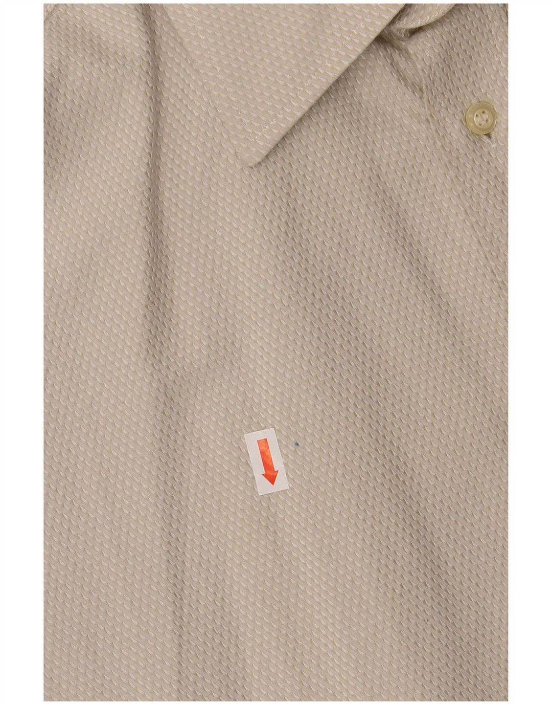 Camicia da uomo ROCCOBAROCCO taglia 41 16 grande in cotone beige