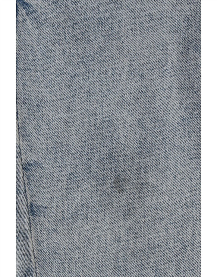 Zara Dame Straight Jeans EU 40 Medium W30 L26 Blå