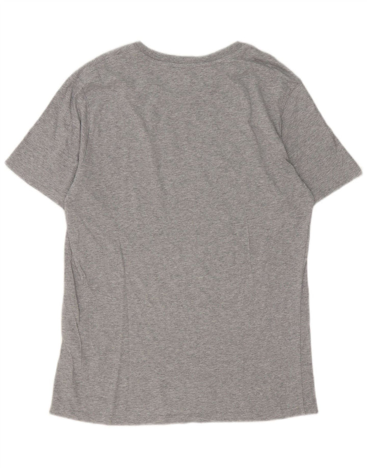 Levi's Herre grafisk T-shirt top mellemgrå flækket bomuld