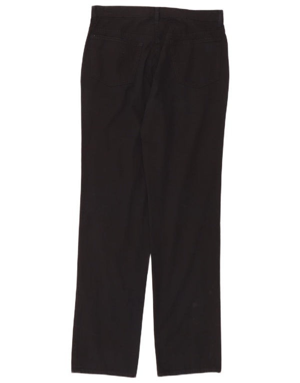 Trussardi Herren gerade Freizeithose IT 50 Large W32 L34 Schwarz