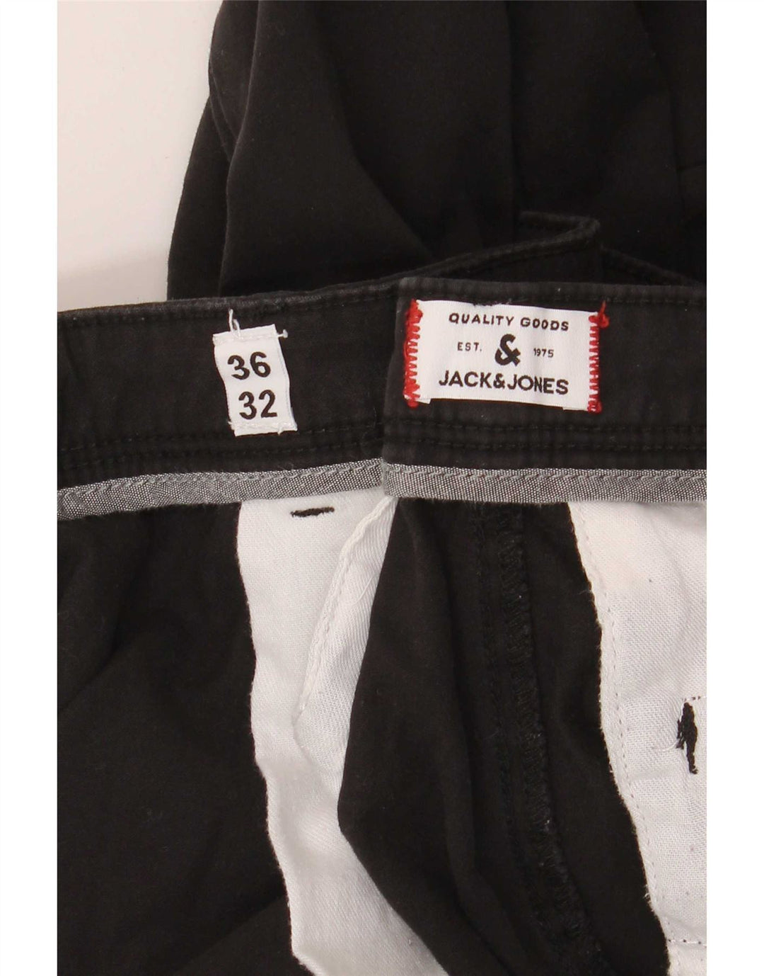 Jack & Jones Herre Slim Chino Bukser W36 L32 Sort