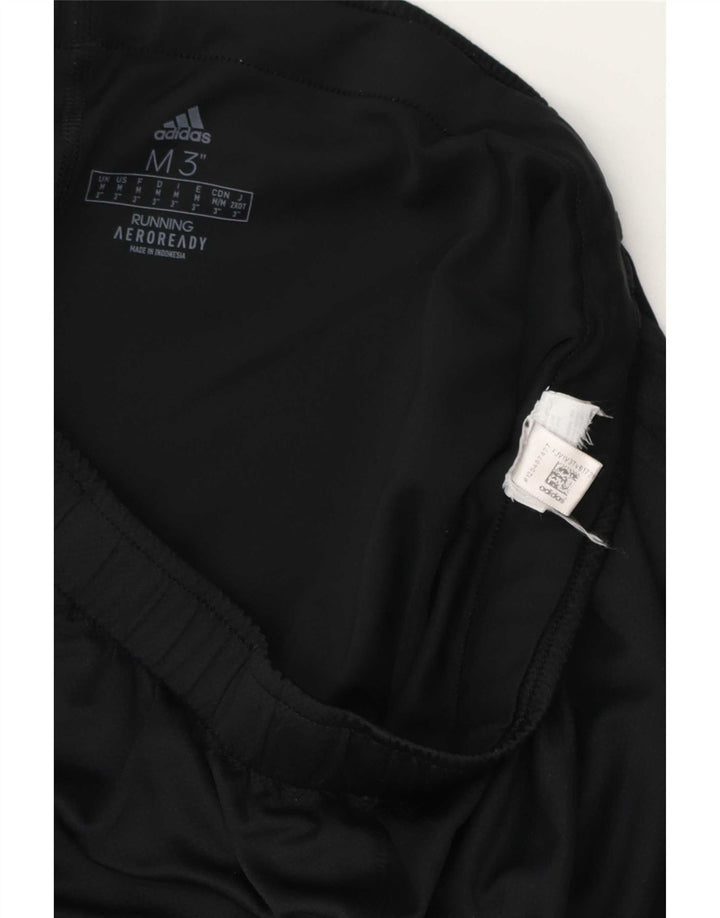 Adidas Short de sport pour femme UK 12 Noir moyen