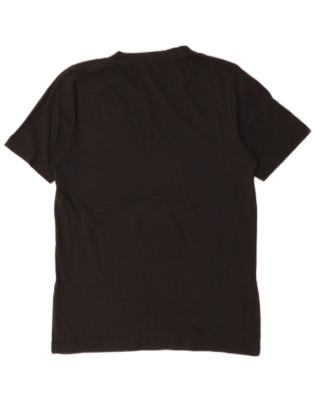 Adidas Mens T-Shirt Top Small Black Cotton