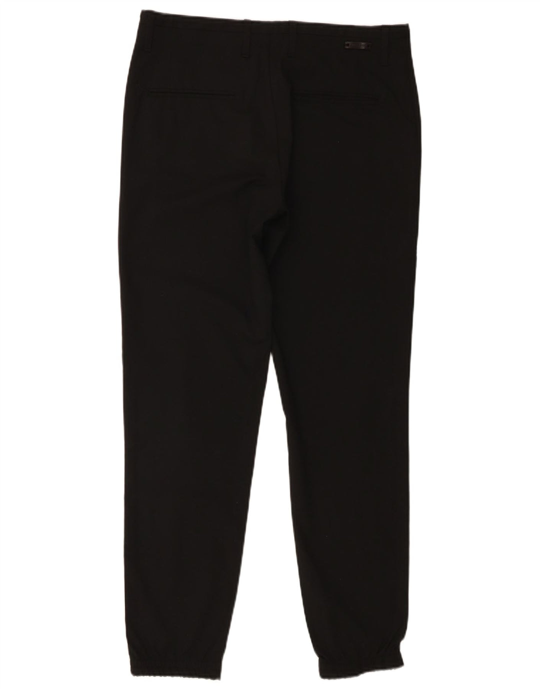Zara Mens Joggers Chino Trousers EU 38 Small W30 L29 Black Polyester