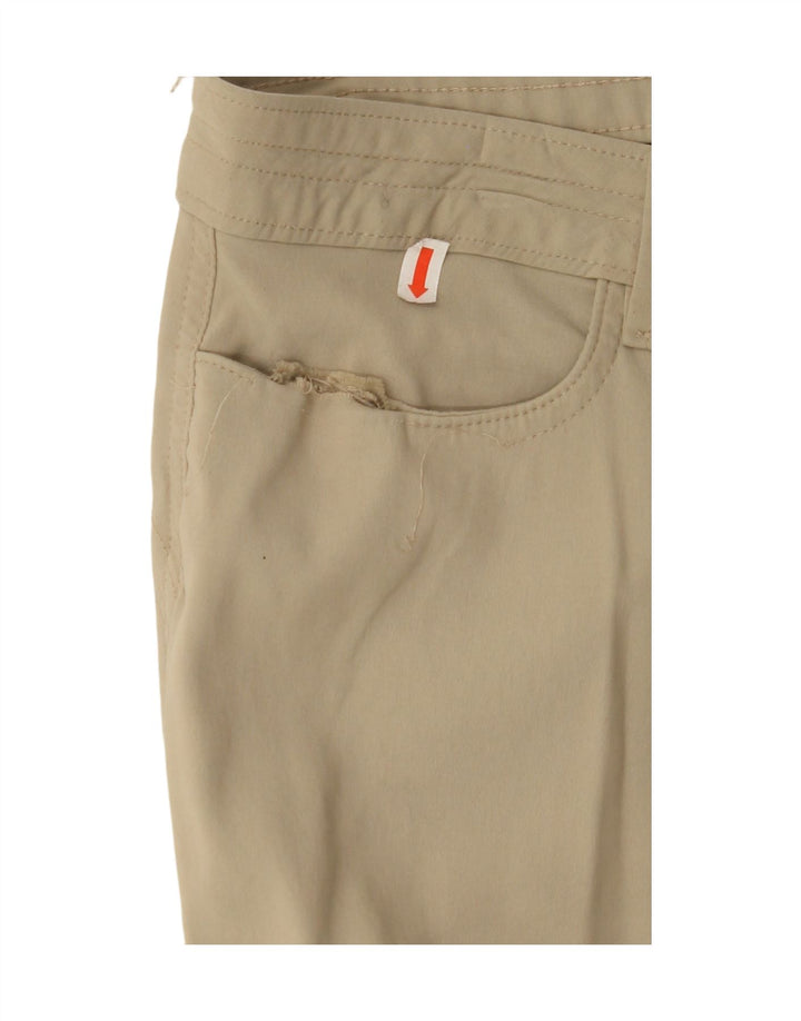 EDDIE BAUER Womens Slim Cargo Trousers US 6 Medium W30 L31 Beige Nylon Vintage Eddie Bauer and Second-Hand Eddie Bauer from Messina Hembry 