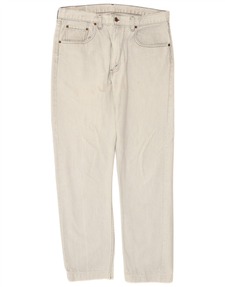 Levi's Uomo 505 Jeans dritti W38 L30 Grigi