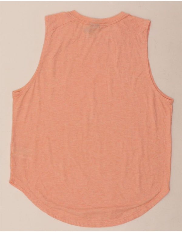 Adidas Débardeur graphique pour femme UK 16/18 Grand coton moucheté orange