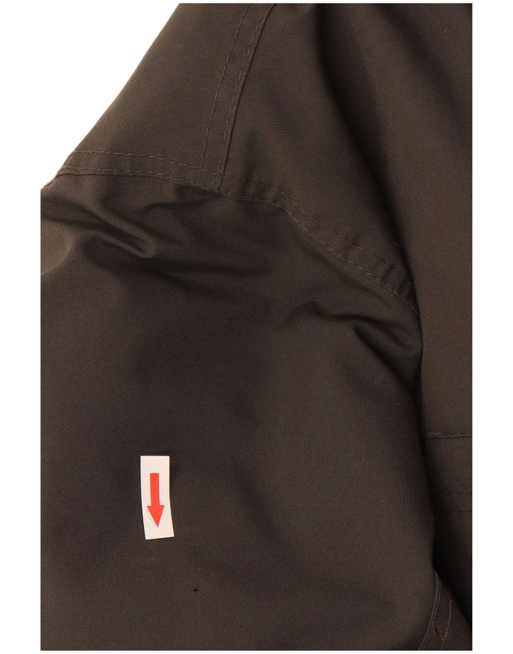 Quiksilver Veste coupe-vent à capuche pour homme UK 38 Gris moyen Polyester