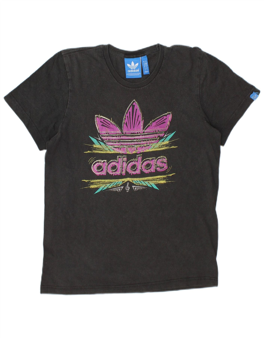 Adidas Mens Graphic T-Shirt Top Small Grey