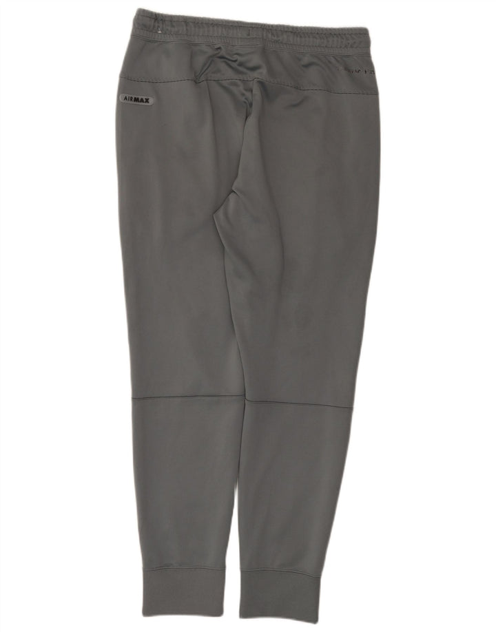 Nike Mens Therma-Fit Tracksuit Trousers Joggers Large Grey Polyester