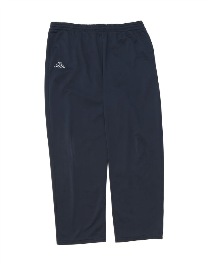 KAPPA Mens Tracksuit Trousers 2XL  Navy Blue Polyester Vintage Kappa and Second-Hand Kappa from Messina Hembry 