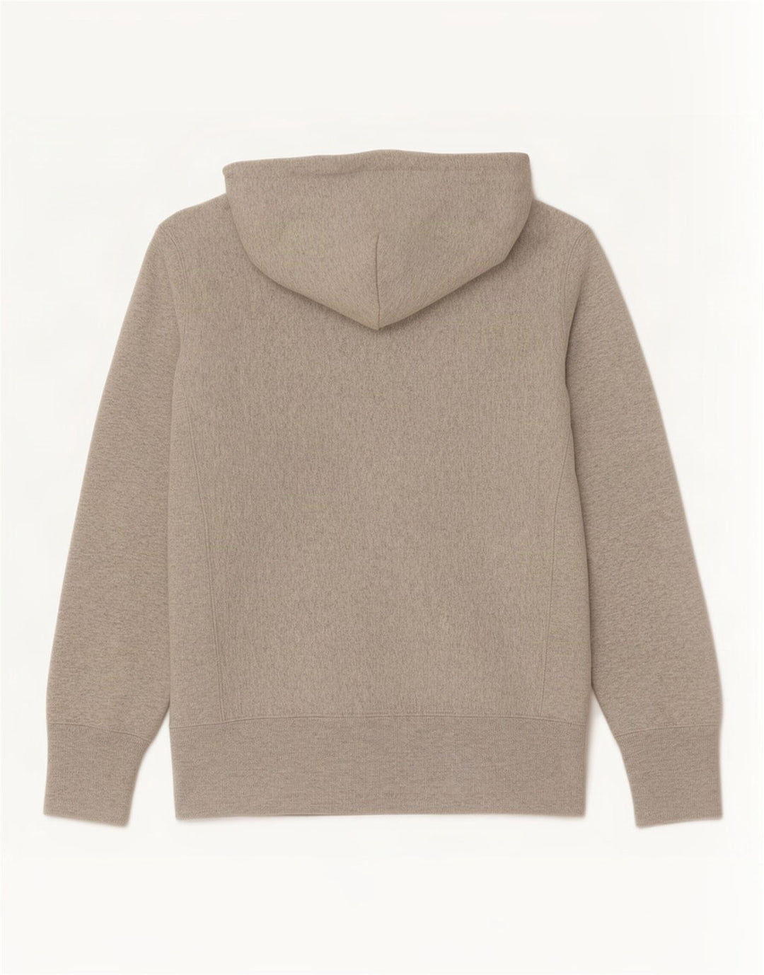 Felpa con cappuccio grafica Champion Reverse Weave da uomo in cotone grigio medio