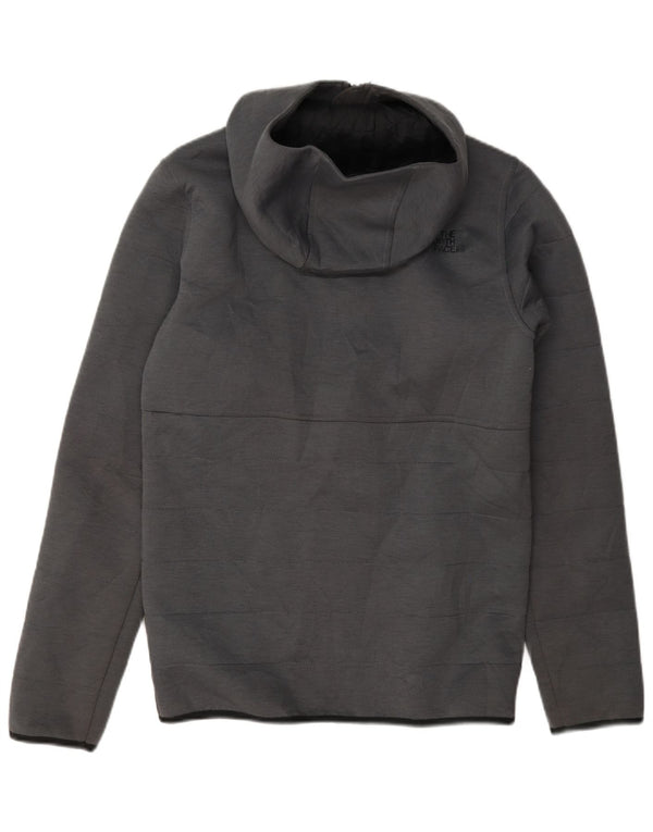 The North Face muška podstavljena jakna s kapuljačom UK 34 XS sivi poliester
