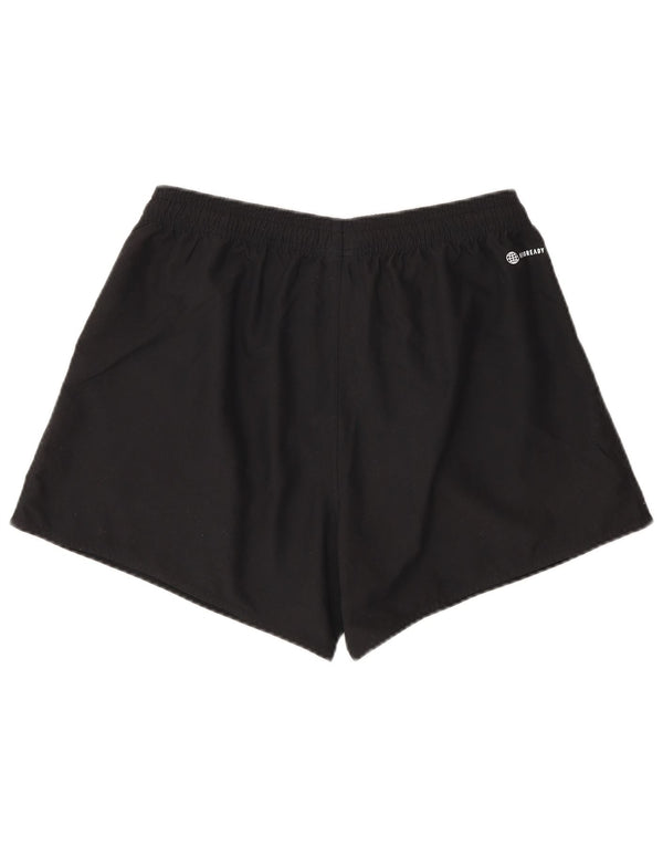 Adidas Mens Aeroready Graphic Sport Shorts Medium Black Polyester