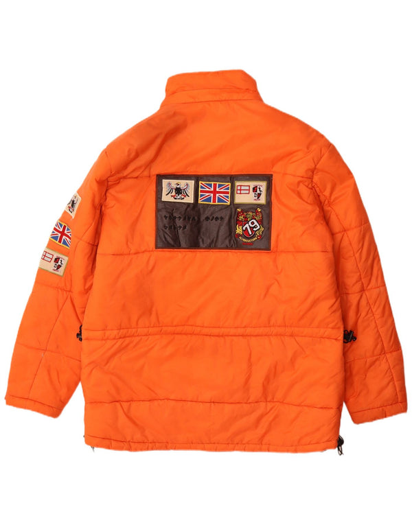 Explorer Herre Grafisk Skijakke UK 40 Large Orange