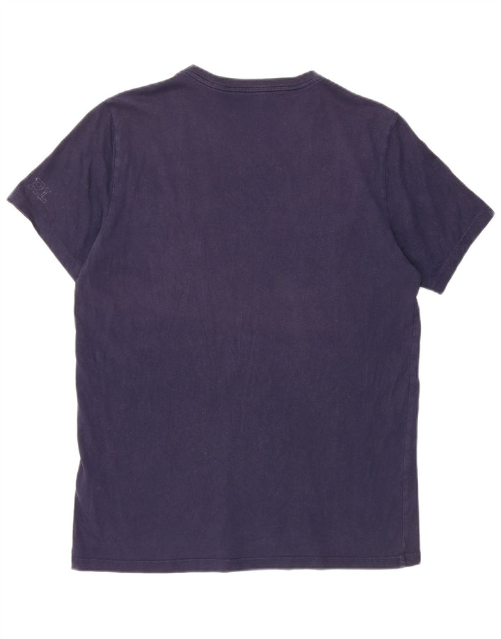 Polo Ralph Lauren Mens T-Shirt Top Medium Navy Blue